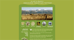 Desktop Screenshot of horseshoemountainpottery.com